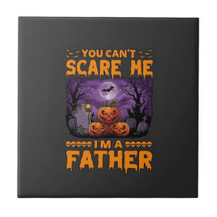 Carreau Vous pouvez m'effrayer Père Citrouilles de Hallowe