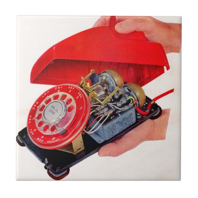 Carreau voyants téléphoniques révélés (Devant)