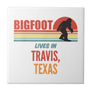 Carreau Vue de Bigfoot à Travis Texas