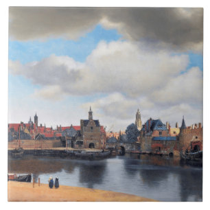 Carreau Vue de Delft, Johannes Vermeer