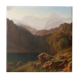 Carreau Vue de Grossglockner de Kals