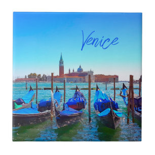 Carreau Vue sur l'île de San Giorgio Maggiore Venise Itali