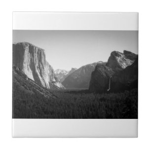 Carreau Vue tunnel de la vallée de Yosemite