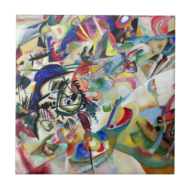 Carreau WASSILY KANDINSKY - Composition VII 1913 (Devant)