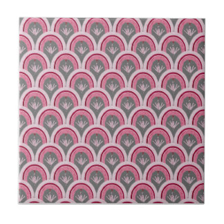 Carreau Watercolor Classic Pink Hand-drawn 