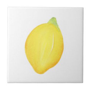 Carreau Watercolor Lemon