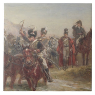 Carreau Wellington en Espagne (huile sur panneau) (paire