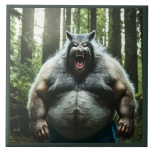 Carreau Werewolf Qui A Mangé Tout Le Village Grande tuile