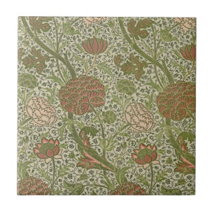 Carreau William Morris Cray Fleur de Sage Floral Botanique