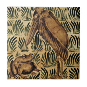 Carreau William * Morris De Morgan Stork Bird Frog  