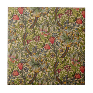 Carreau William Morris Golden Lily