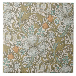 Carreau William Morris Golden Lily Blue Gold Classic