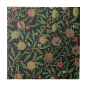 Carreau William Morris grenade classique fruits