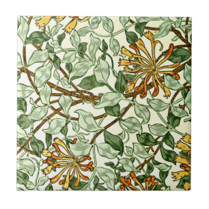 Carreau William Morris - Honeysuckle Green and Gold