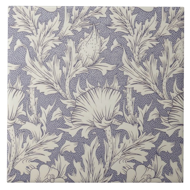Carreau William Morris Horn Poppy Classic Floral (Devant)