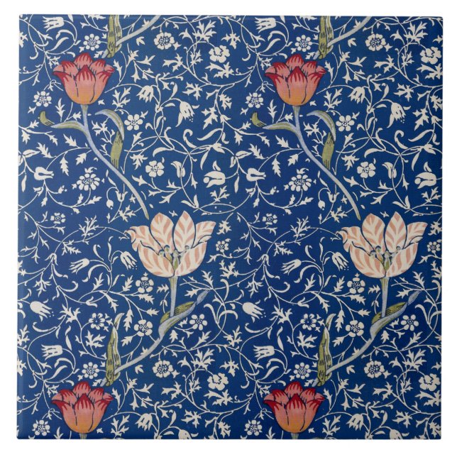 Carreau William Morris Motif Medway (Devant)