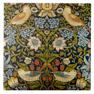Carreau William Morris 'Strawberry Thief'