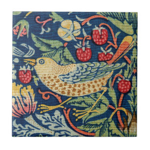 Carreau William Morris - Thief aux fraises