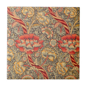 Carreau William Morris Wandle pour la conception de chintz