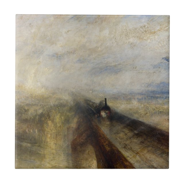 Carreau William Turner - Pluie, vapeur et vitesse (Devant)