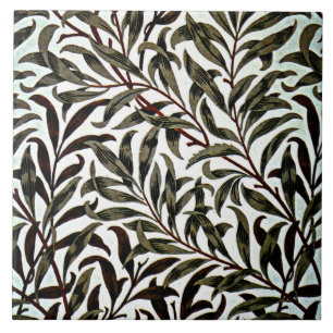 Carreau Willow Bough, motif vintage de William Morris,
