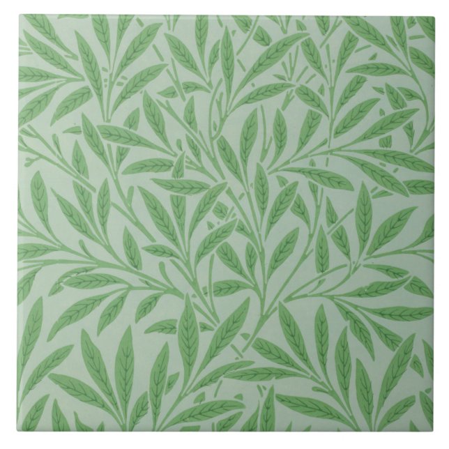 Carreau Willow Motif, William Morris (Devant)