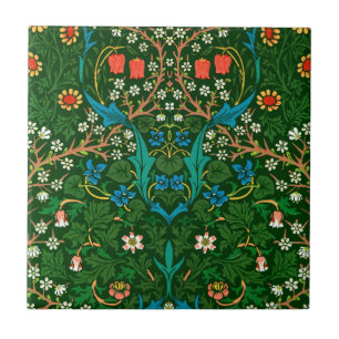 Carreau WM Morris Blackthorn Motif Art nouveau