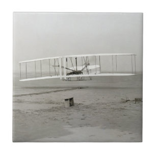 Carreau Wright Brothers Flyer First Plane Flight Aviation