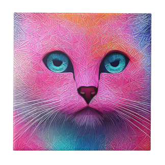 Carreau Yeux bleus de "Pixie"