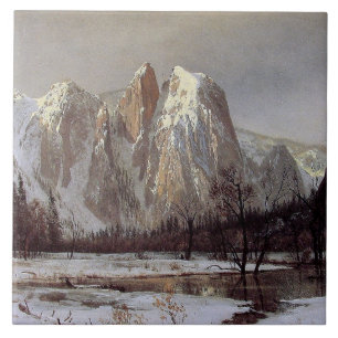 Carreau Yosemite Valley, Californie (Cathedral Rock)
