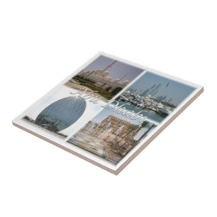 Carreau zAE062 ABOU DHABI, Émirats arabes unis,