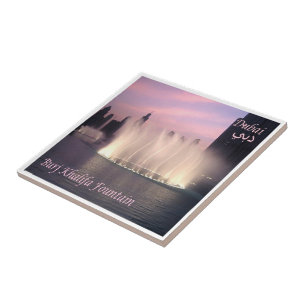 Carreau zAE072 BURJ KHALIFA FOUNTAIN,