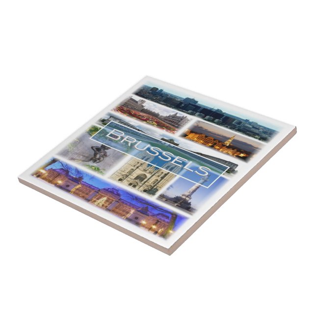 Carreau zBE006 BRUXELLES Belgique, (Côté)