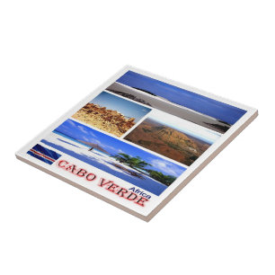 Carreau zCV022 CAPE VERDE, Mosaïque, Afrique,