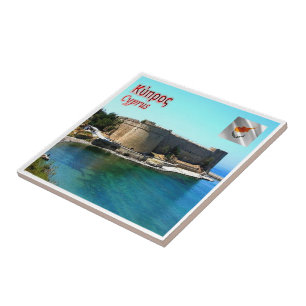 Carreau zCY024 CHÂTEAU DE KYRENIA Chypre,