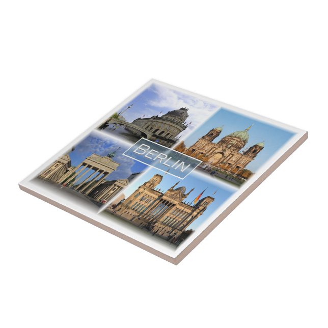 Carreau zDE018 BERLIN Allemagne, (Côté)