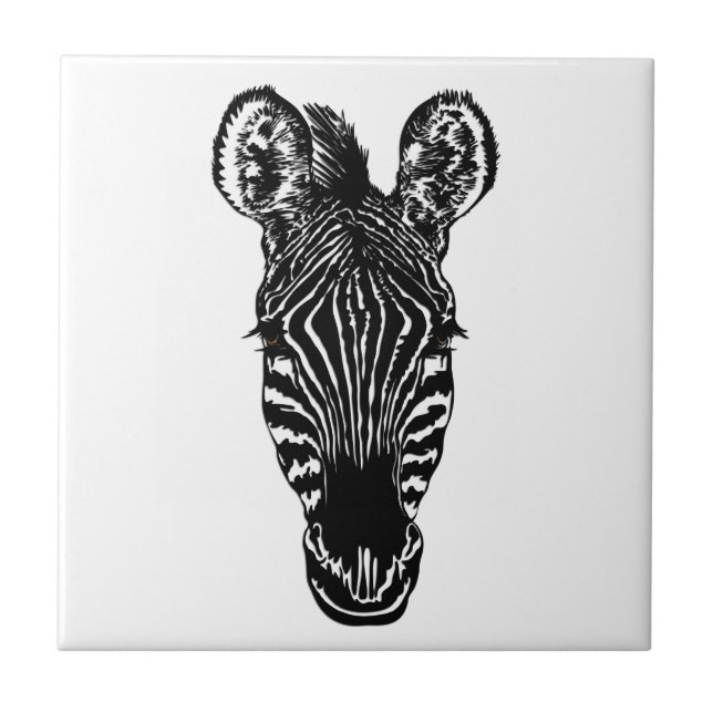 Carreau Zebra Head (Devant)