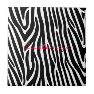 Carreau Zebra Stripes Motif Thunder_Cove