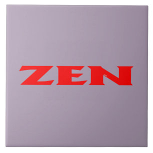 Carreau Zen rouge gris grand carrelage