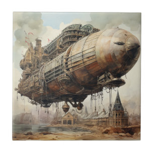 Carreau Zeppelin Steampunk vintage (2)