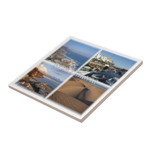 Carreau zES005 GRAN CANARIA, Îles Canaries, Espagne,