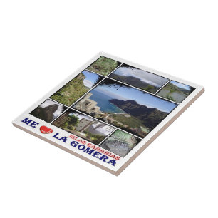 Carreau zES014 LA GOMERA, I Love,