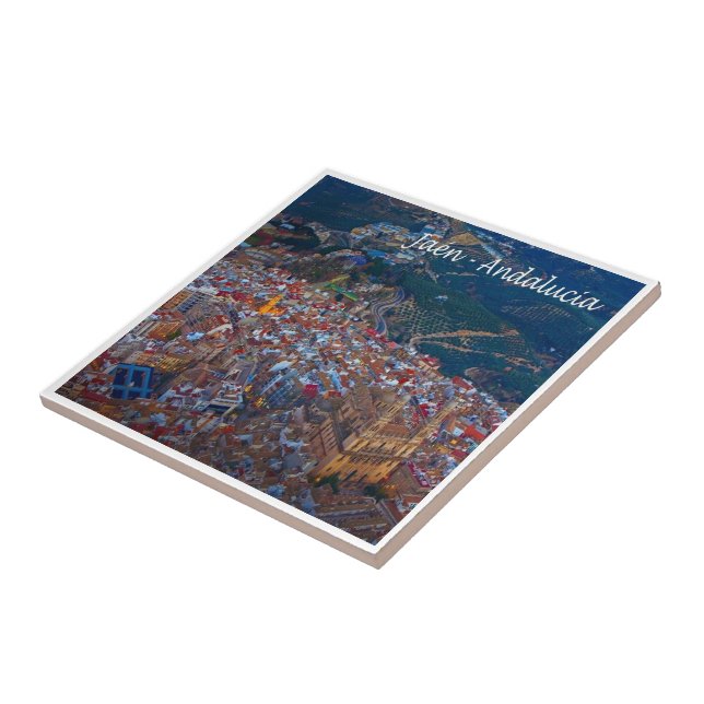 Carreau zES019 ANDALUCIA JAÉN Espagne, (Côté)