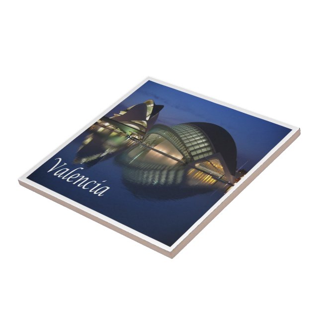 Carreau zES100 VALENCIA panorama, Espagne, (Côté)