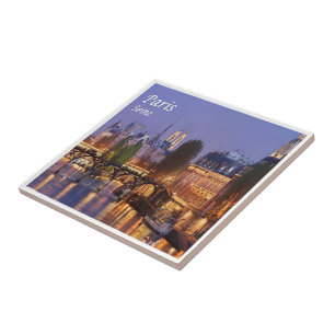 Carreau zFR056 PARIS et la Seine, France,