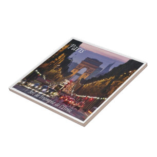 Carreau zFR064 ARC DE TRIOMPHE, Paris, France,