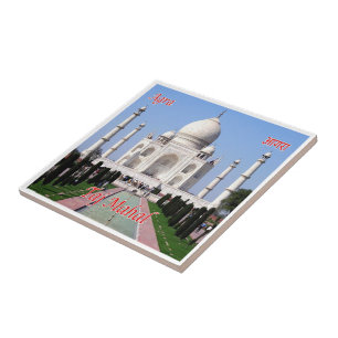 Carreau zIN032 AGRA TAJ MAHAL, Inde, Asie,