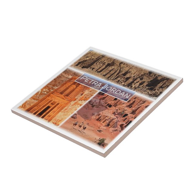 Carreau zJO003 PETRA, Jordanie, Asie, (Côté)