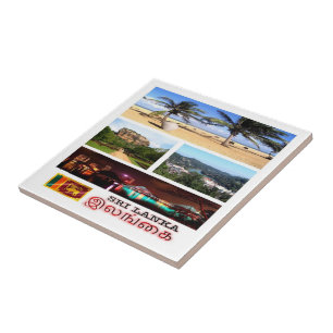 Carreau zLK009 SRI LANKA potpourri, Asie,