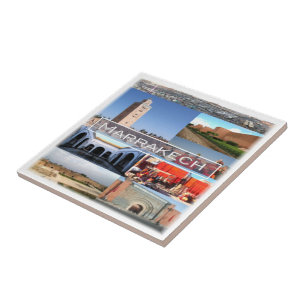 Carreau zMA015 MARRAKECH, Maroc, Afrique,